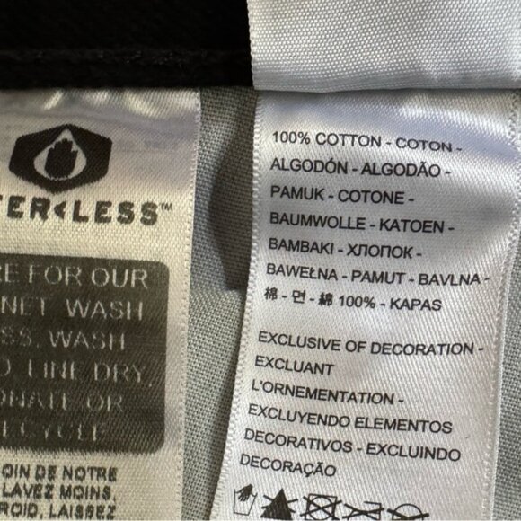 Levi’s 501 Wax Coated Straight Leg 💯% cotton Posh Party Black Women’s size 27 - Picture 11 of 15